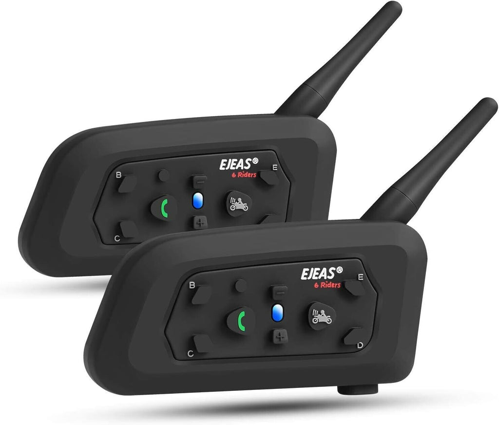 EJEAS V6 Pro Bluetooth-Gegensprechanlage für Motorradhelme